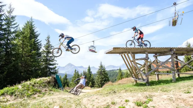 Bike Park Les Saisies VTT DH dans le Beaufortain