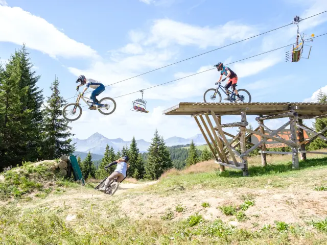 Bike Park Les Saisies VTT DH dans le Beaufortain