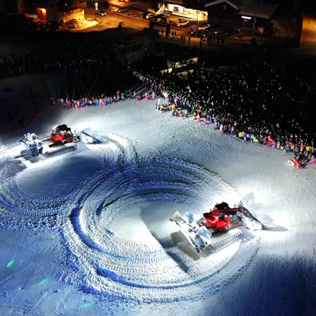 Alpiscénies Ski show Les Saisies