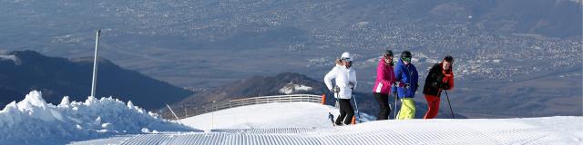 Les 7 Laux : la vue sur la vallée du Grésivaudan et Grenoble est imprenable