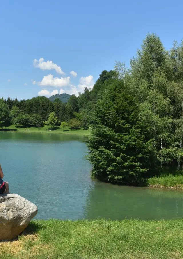 Lac de La Mirande Allevard-les-Bains