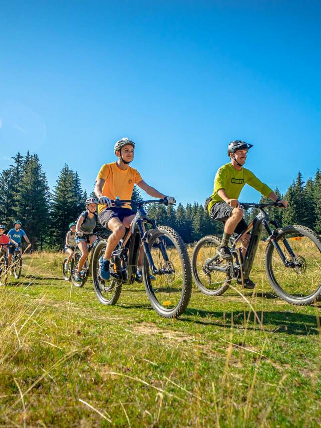 Les 7 Laux elektrisch ondersteunde mountainbike