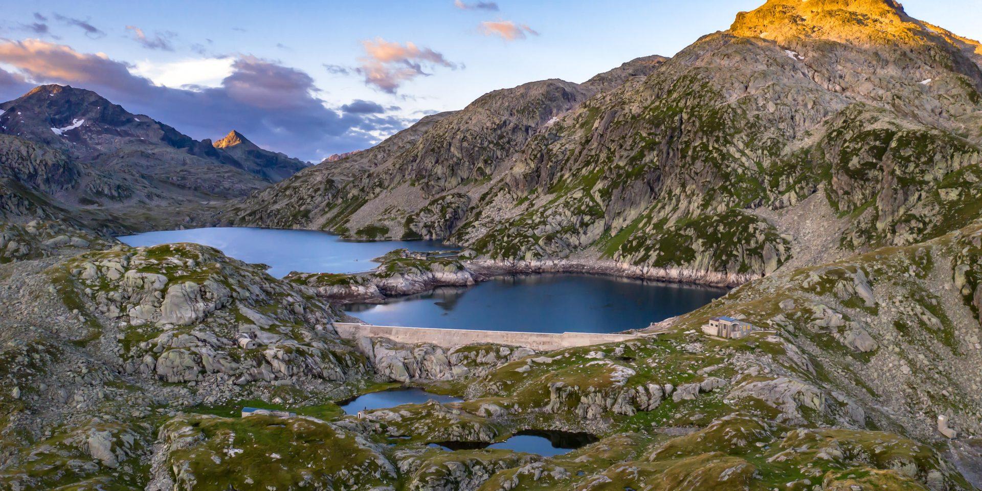 Lac des 7 Laux refuge été