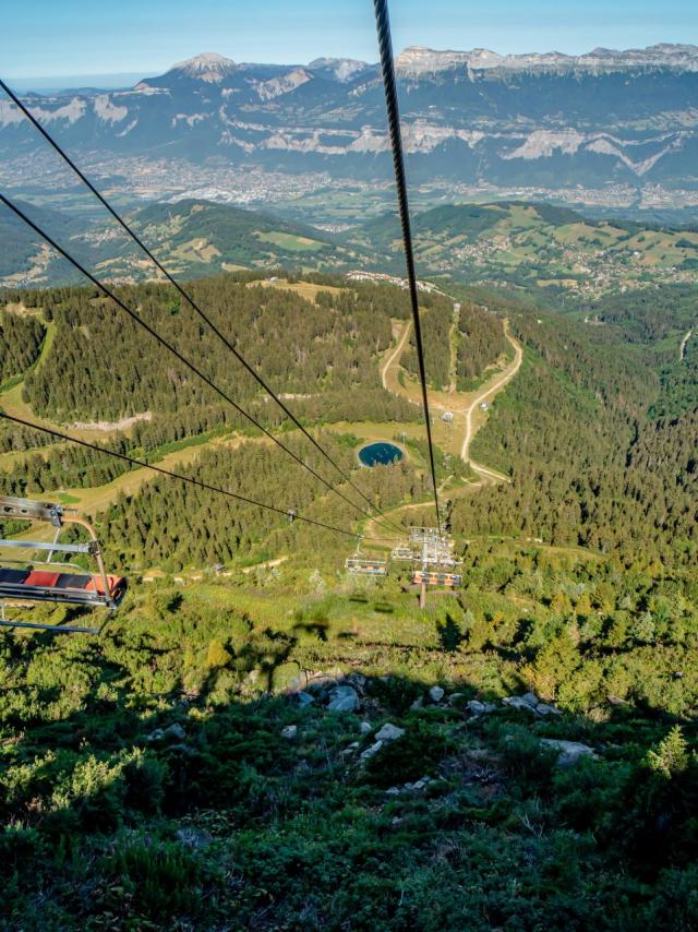 télésiège des chamois aux 7 Laux