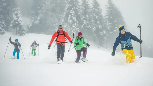 2020 Les 7 Laux Snowshoeing Michael Mollier 189