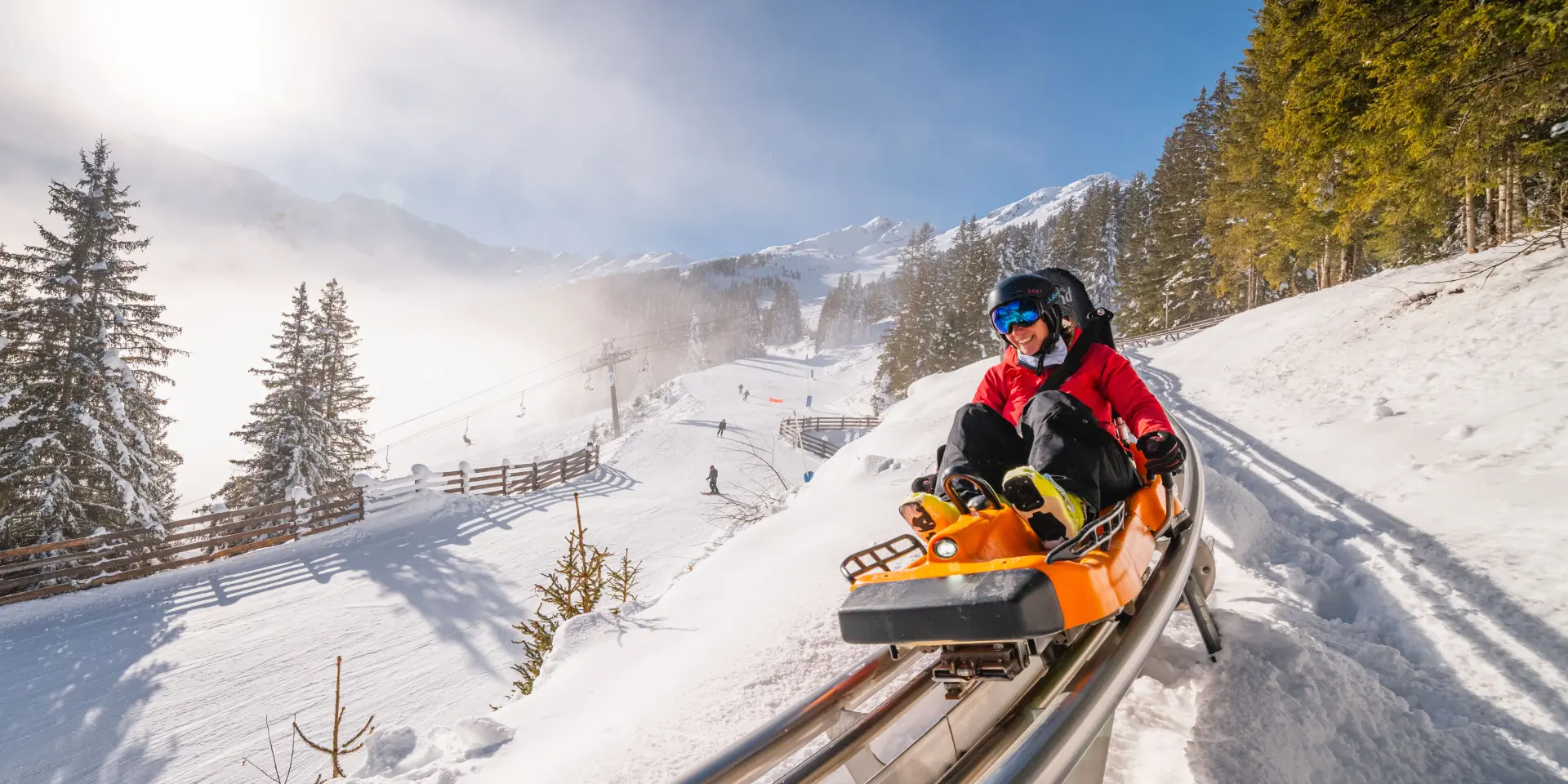 Luge sur rails Alain Doucé aux 7 Laux 2024