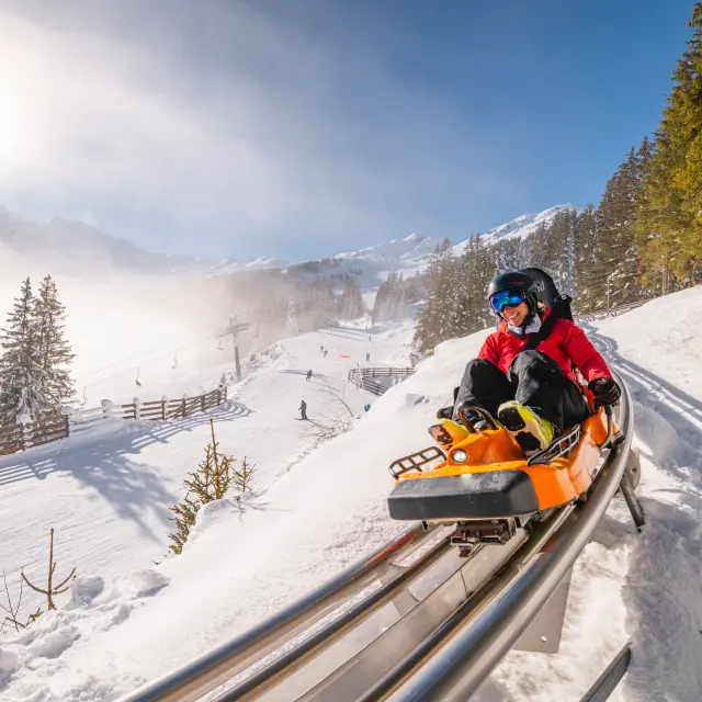 Luge sur rails Alain Doucé aux 7 Laux 2024