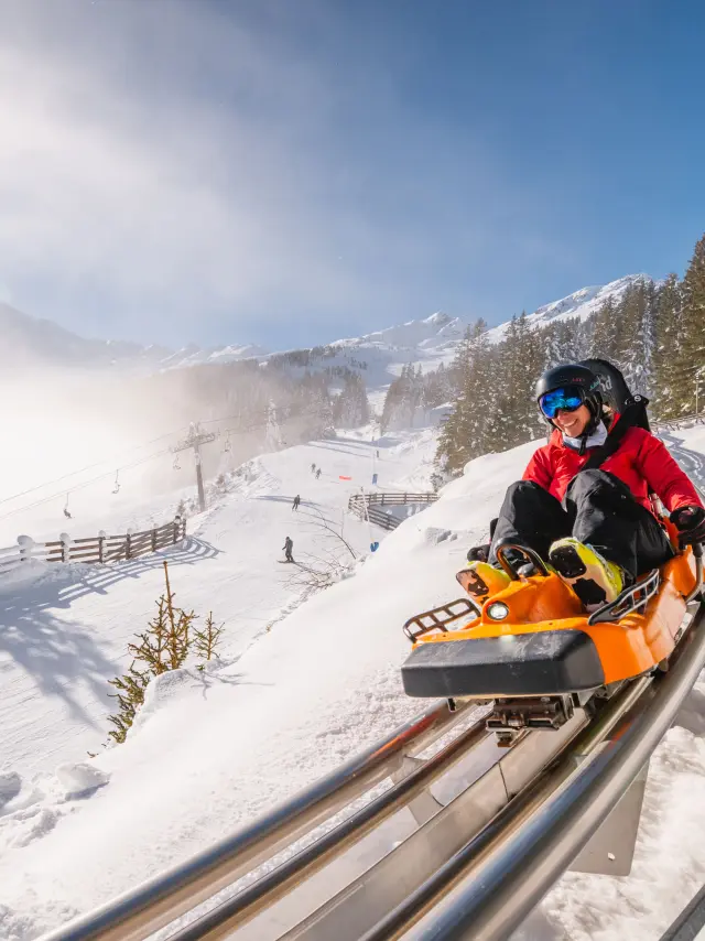 Luge sur rails Alain Doucé aux 7 Laux 2024