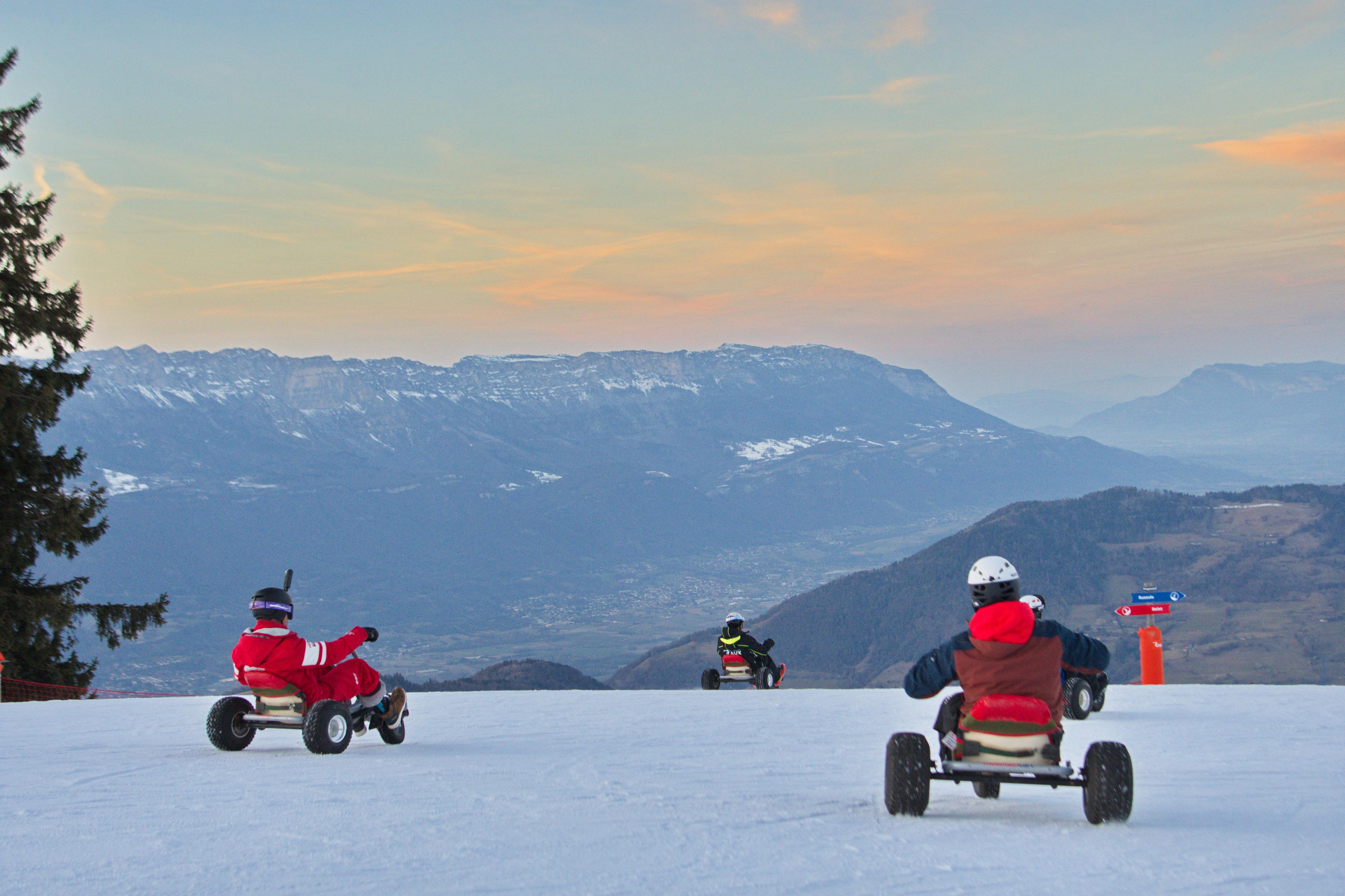 Mountain kart sur neige aux 7 Laux - 2026