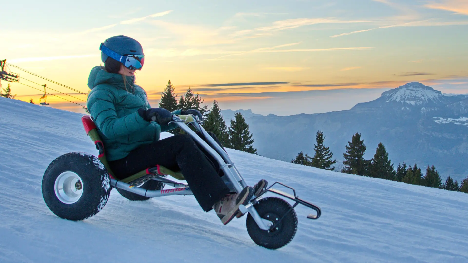 Mountain kart sur neige aux 7 Laux - 2026