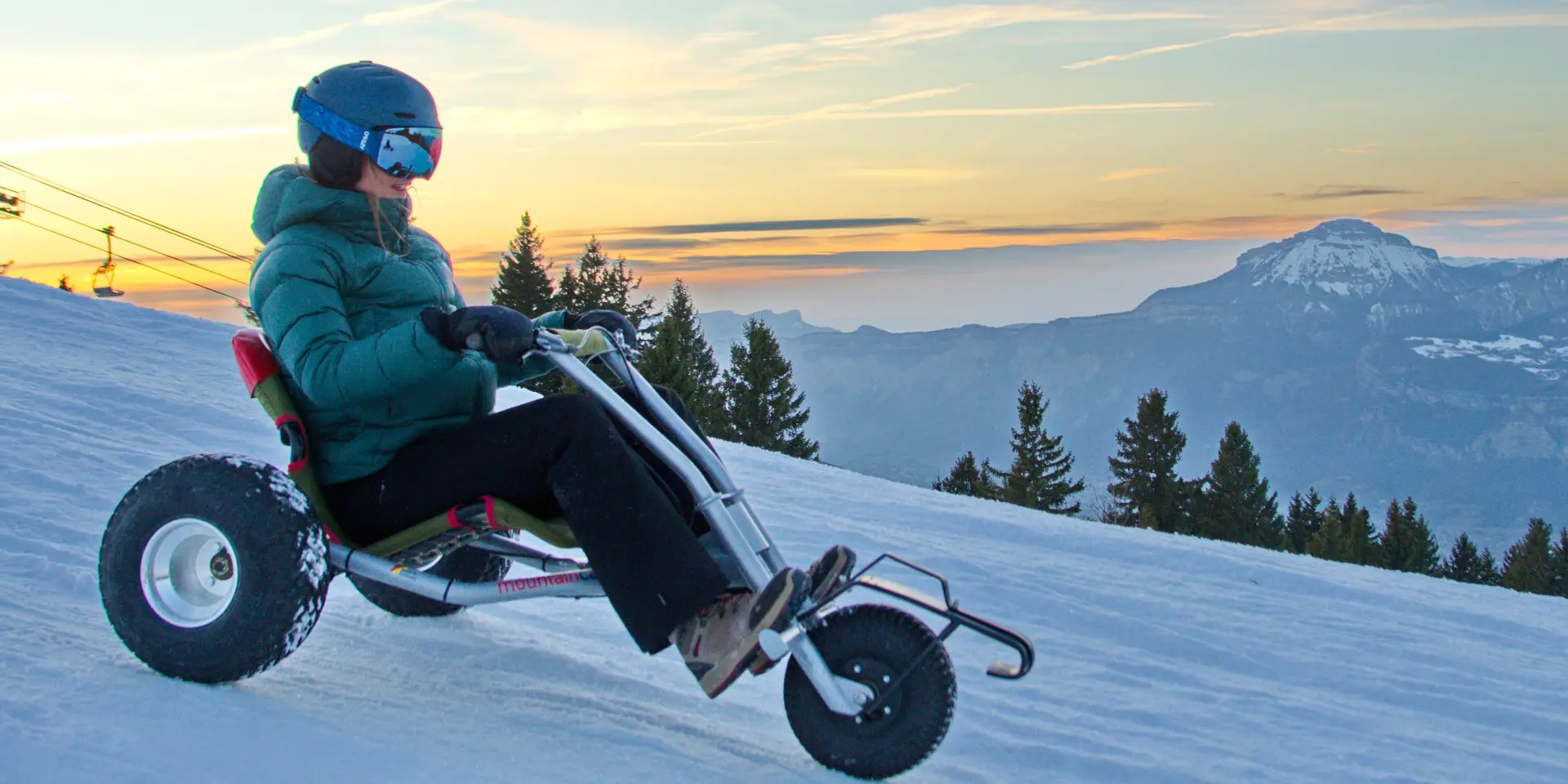 Mountain kart sur neige aux 7 Laux - 2026