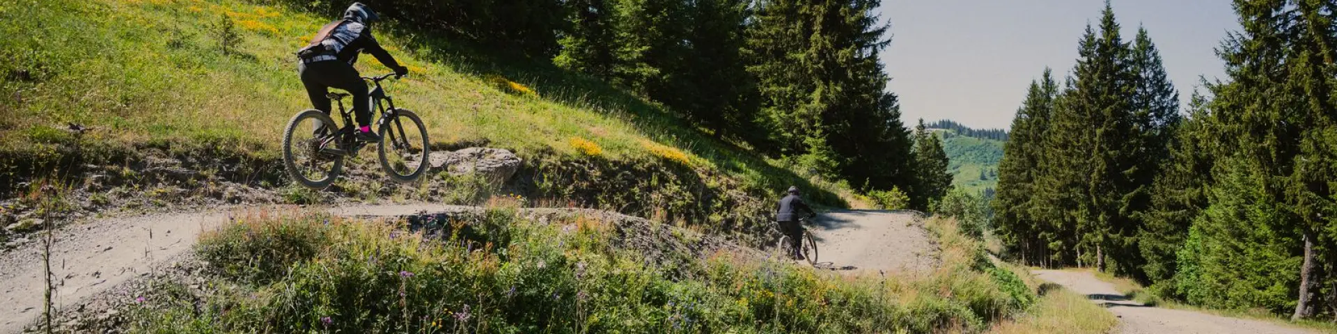 Photo L arpette Piste Bleue - Les Gets Bikepark