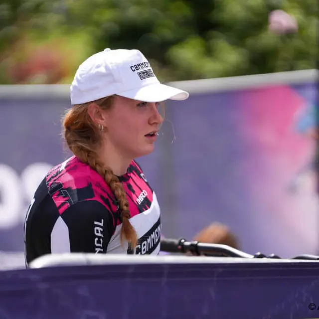 FRANCE, LES GETS 22 aout : durant les UCI Downhill World Cup | Finals elite et U23 aux Gets le 22 aout 2026, France. (Photo by Mateo Sgambato/Agence Zoom)