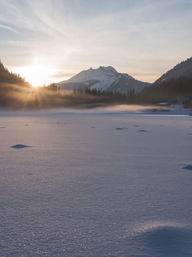 Lake Montriond February 21 8