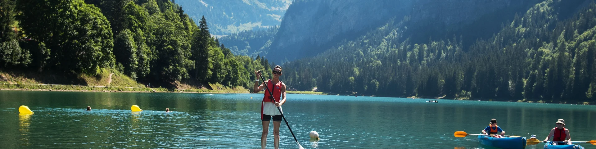 Paddle Lake Montriond Yvan Tisseyre
