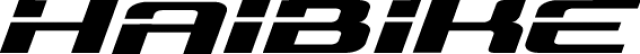 Hai Logo Haibike Black