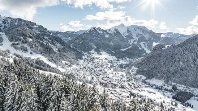 Chatel En Hiver L.meyer Chatel 2 1