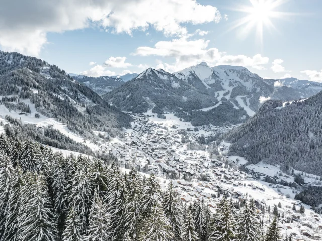 Chatel En Hiver L.meyer Chatel 2 1