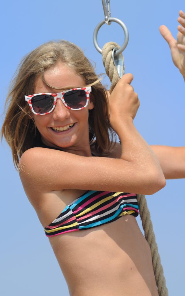 Jeux de plage enfant Leucate Plage