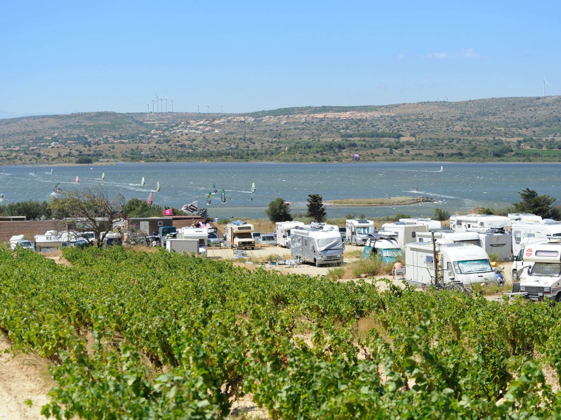 Aire Camping Car Le Goulet Leucate Village