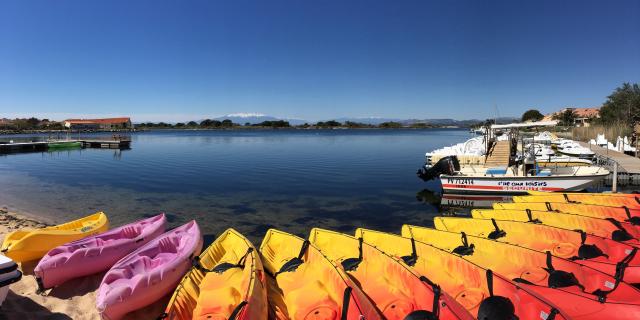 Ile Aux Loisirs Leucate Etang Canoe