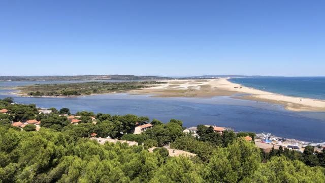 La Franqui Les Coussoules Vue Depuis Falaise