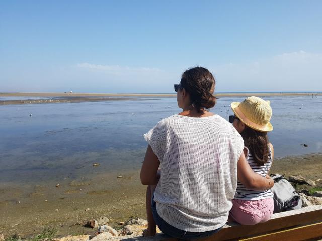 La plage en famille