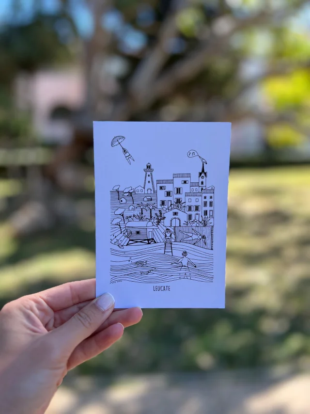 Carte Postale Cora Longo