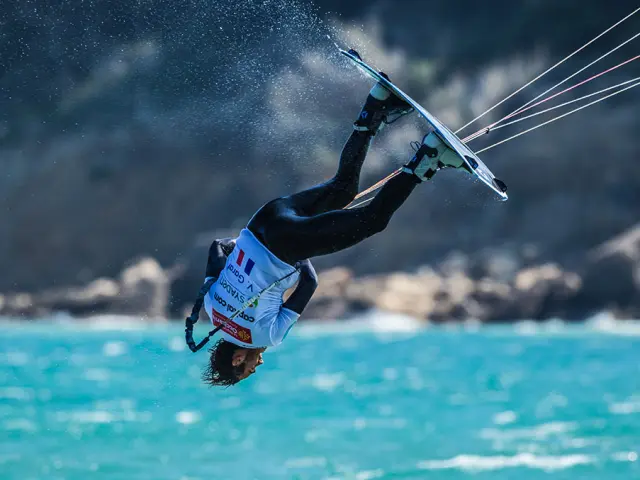 Kitesurf Mondial De Vent Leucate Valentin Garat