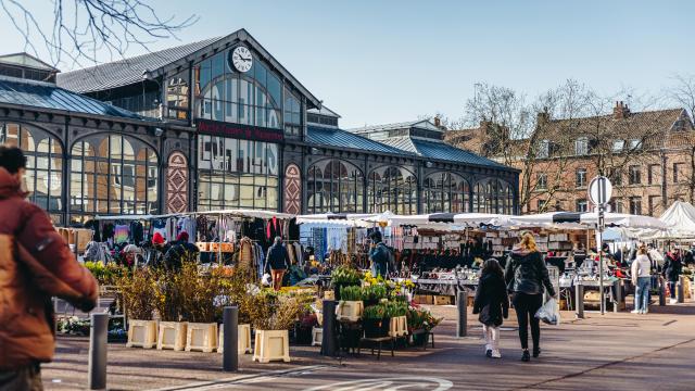 Wazemmes markt in Lille