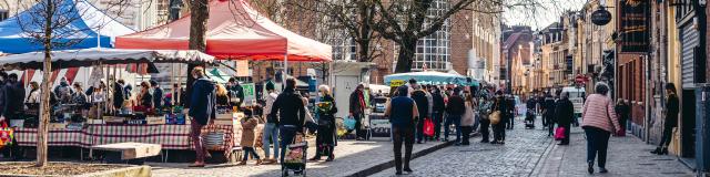 Markt Place du Concert in Oud Lille