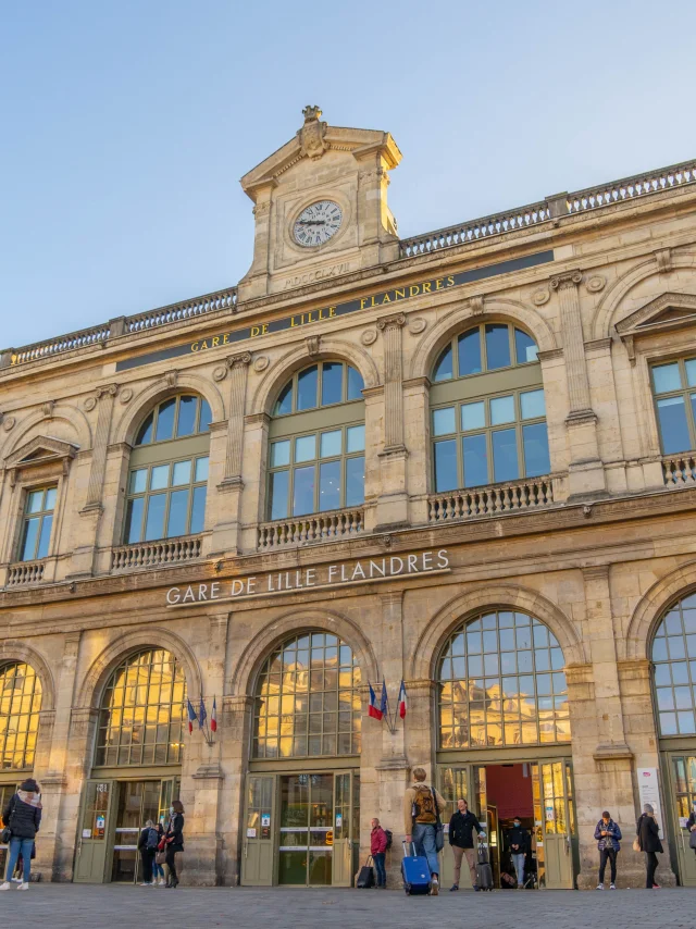 Gevel van station Lille Flandre