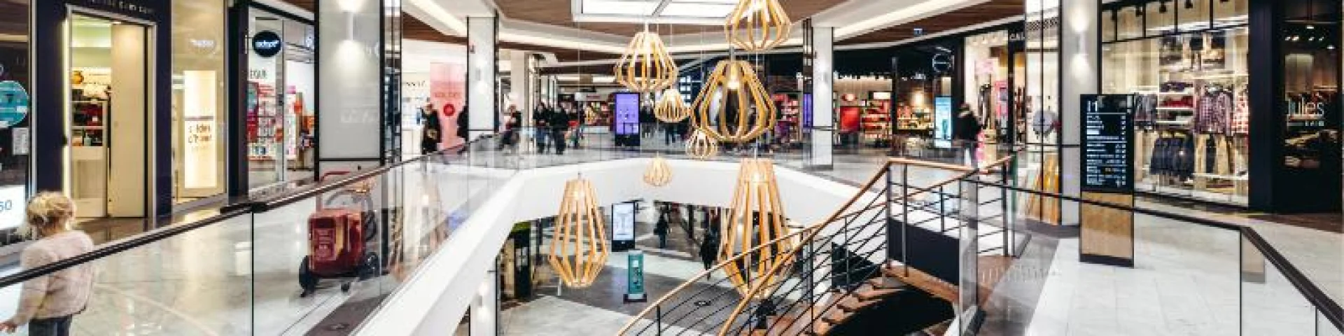 Intérieur Centre Commercial
