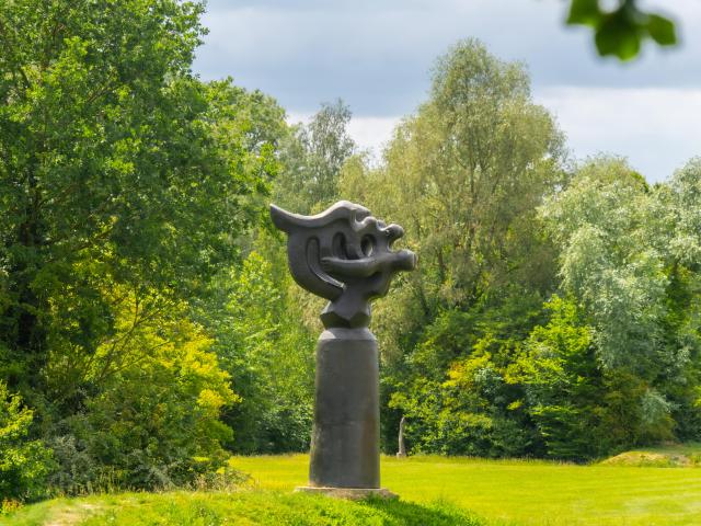 Œuvre au parc du LaM