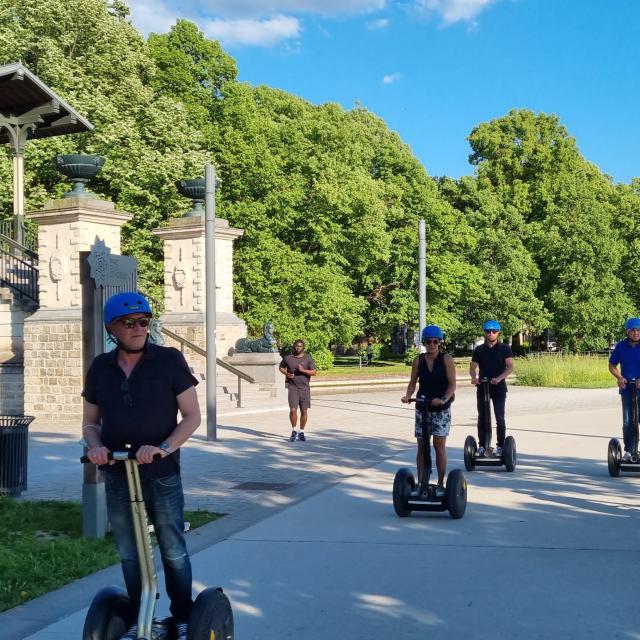 Visite en segway sur l'esplanade