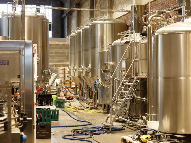 Intérieur de la Brasserie Célestin