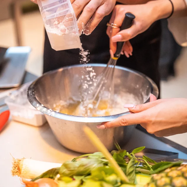 Latelier Des Chefs dish preparation