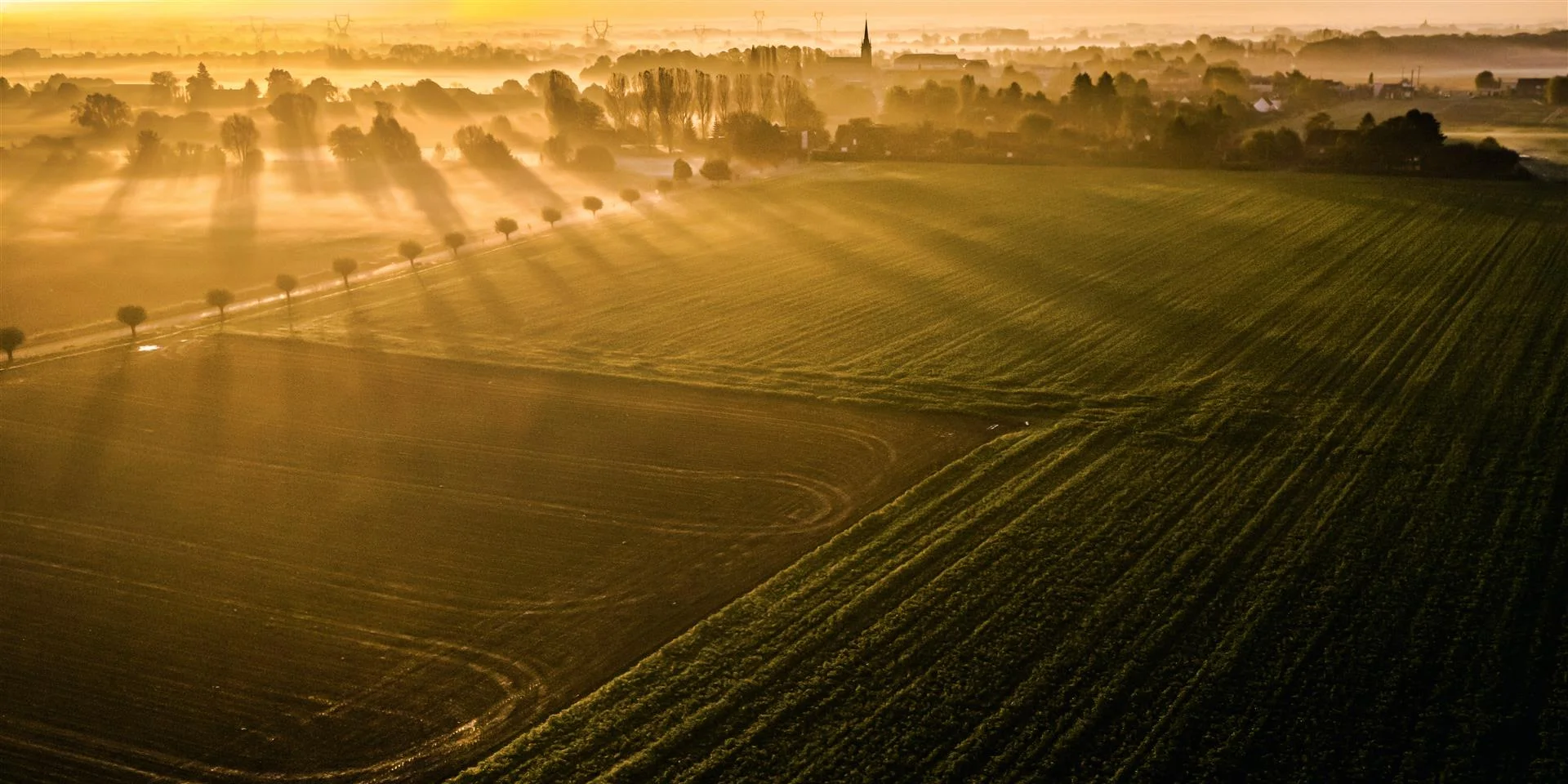 lever de soleil dans les weppes