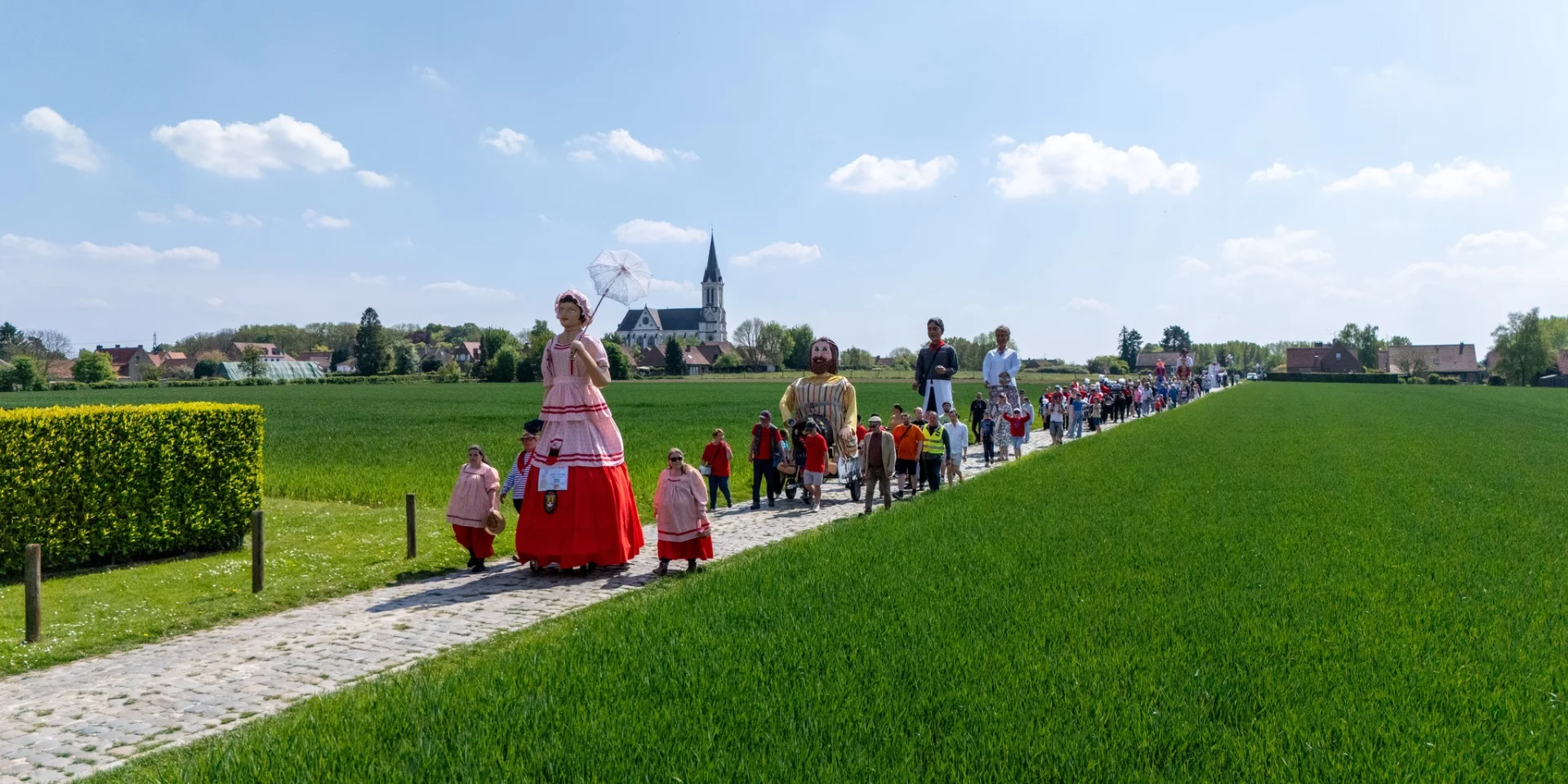Parade de Géants à Bouvines