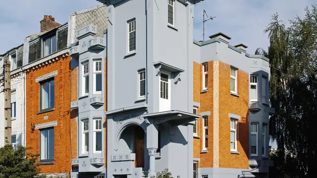 Villa Chene Houx , façade art déco à Marcq en Baroeul