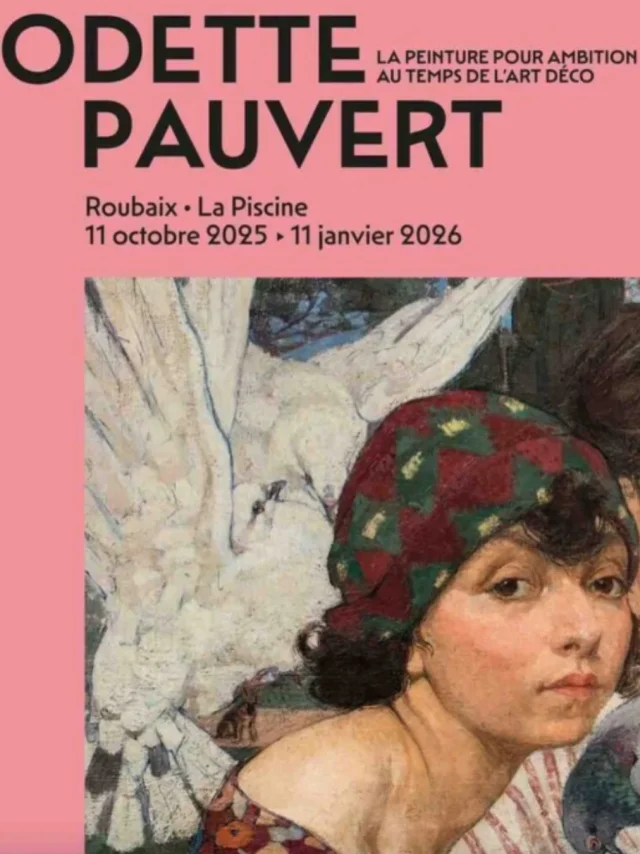 Odette Pauvert à la Piscine