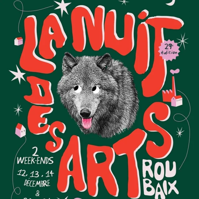 Affiche Nuit Des Arts Dec 2025