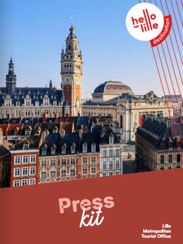 Couverture du dossier de presse en version anglaise