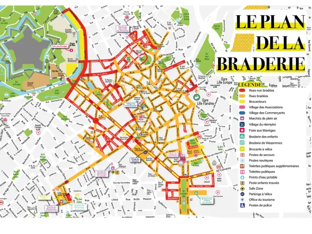 Braderie De Lille 2026 Le Plan