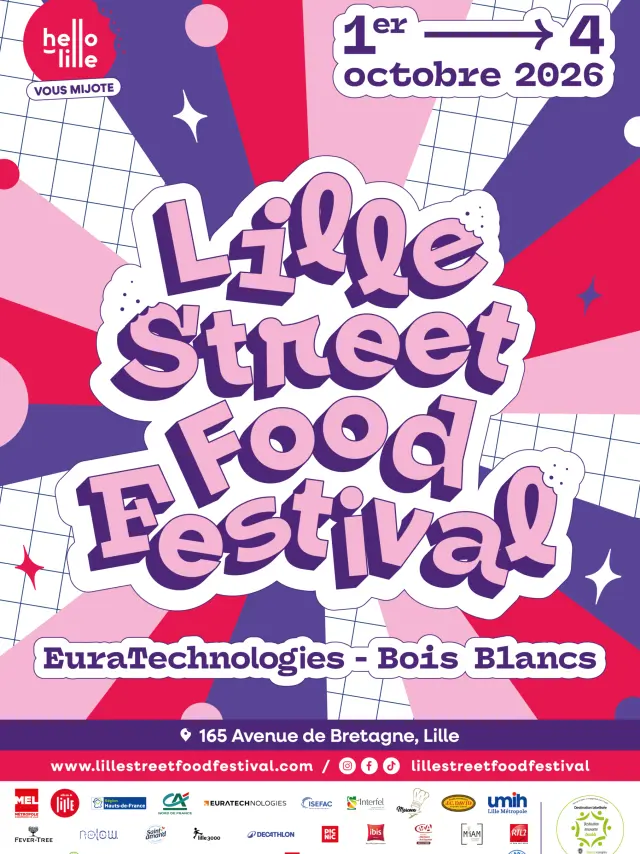 Affiche festival Lille Street Food Festival 2026