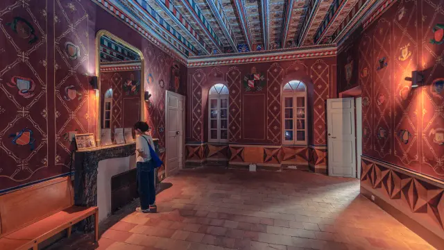 Saint Hilaire 2025 Abbaye Plafond Peint 10 By Vincent Photographie Adt Aude 1