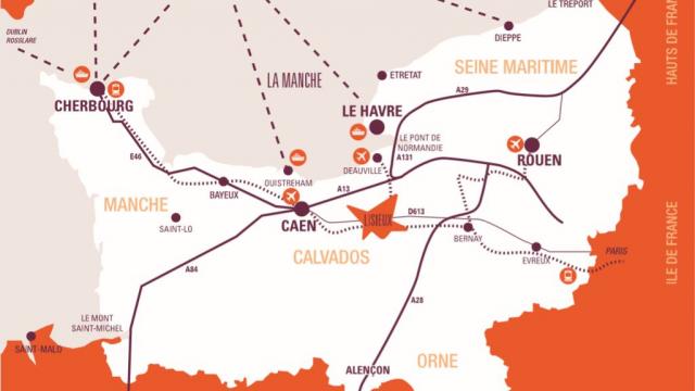 Carte Authentic Normandy