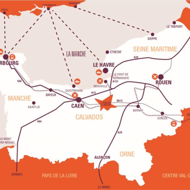 Carte Authentic Normandy