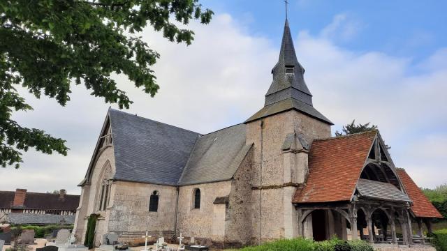 Eglise St Ouen à Rocques Où Thérèse Est Venue Prier
