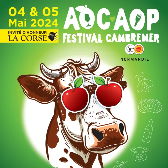 Affiche Festival Aoc Aop Cambremer 2024